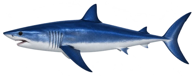 청상아리(Isurus oxyrinchus) 그림